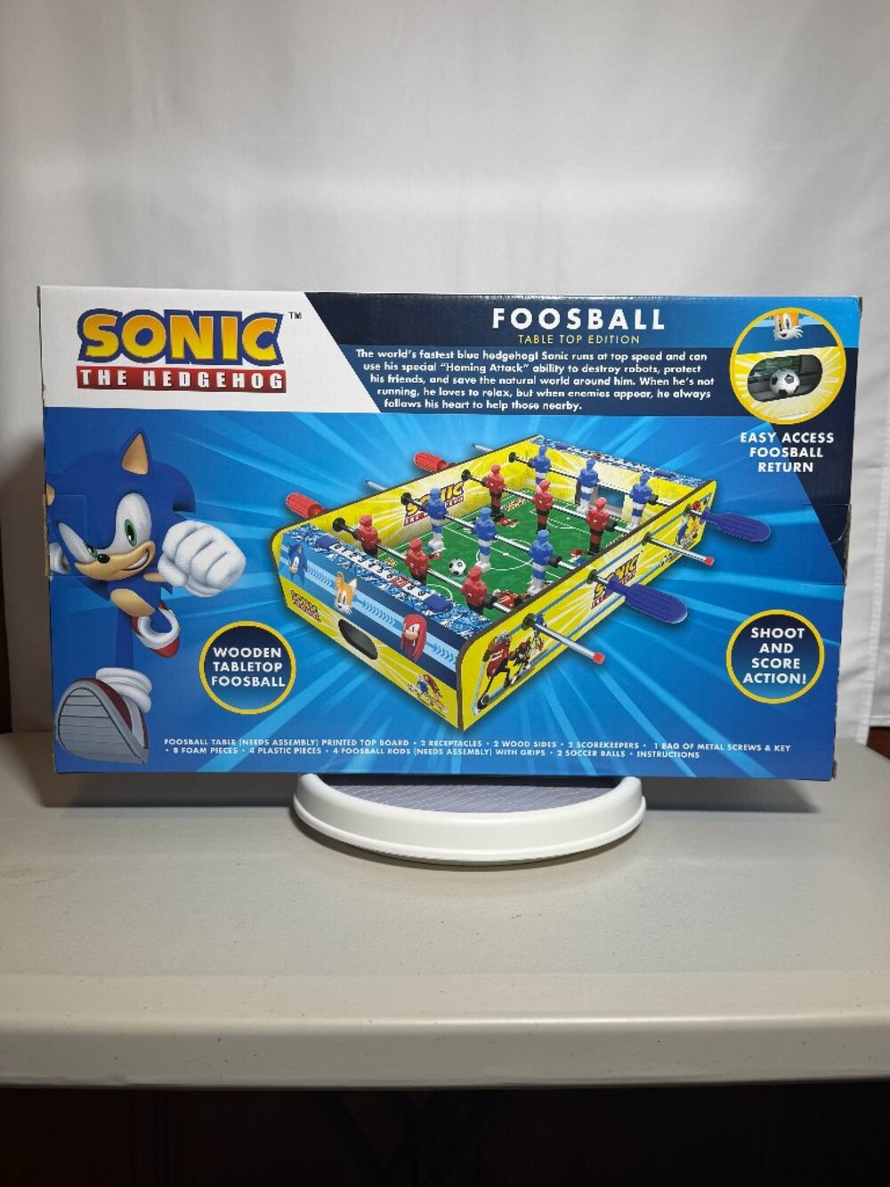 Sonic The Hedgehog Foosball | Table Top Edition